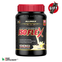 ISOFLEX: WHEY PROTEIN ISOLATE POWDER - 30 Servings