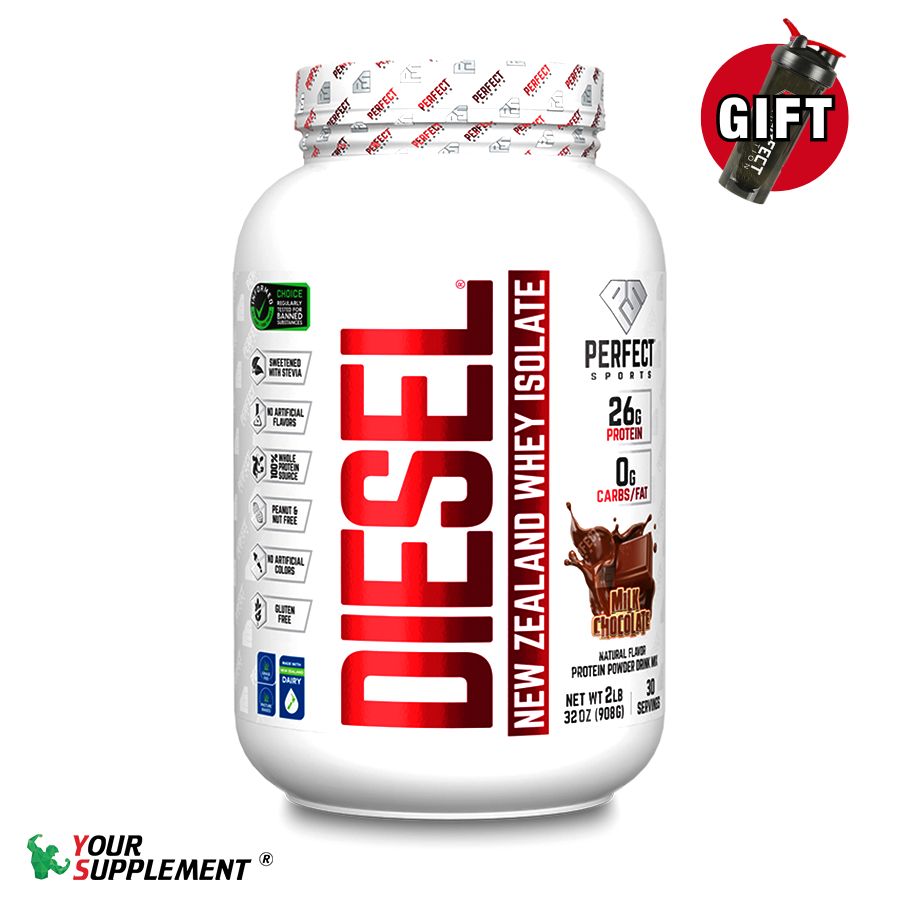 DIESEL® NewZealand Grass-fed Whey Isolate - 2 Lbs