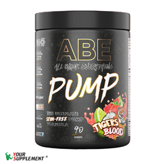 Tăng Sức Mạnh ABE PUMP ZERO STIM Applied Nutrition - 500GR (40 servings)
