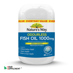 Dầu Cá OMEGA 3 1000mg Nature's Way - 80 viên
