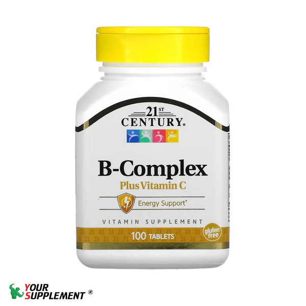 21st Century, B Complex Plus Vitamin C, 100 Tablets