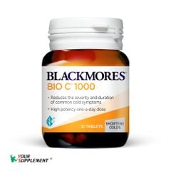 Bổ Sung VITAMIN C BioC Blackmore 1000 - 31 viên