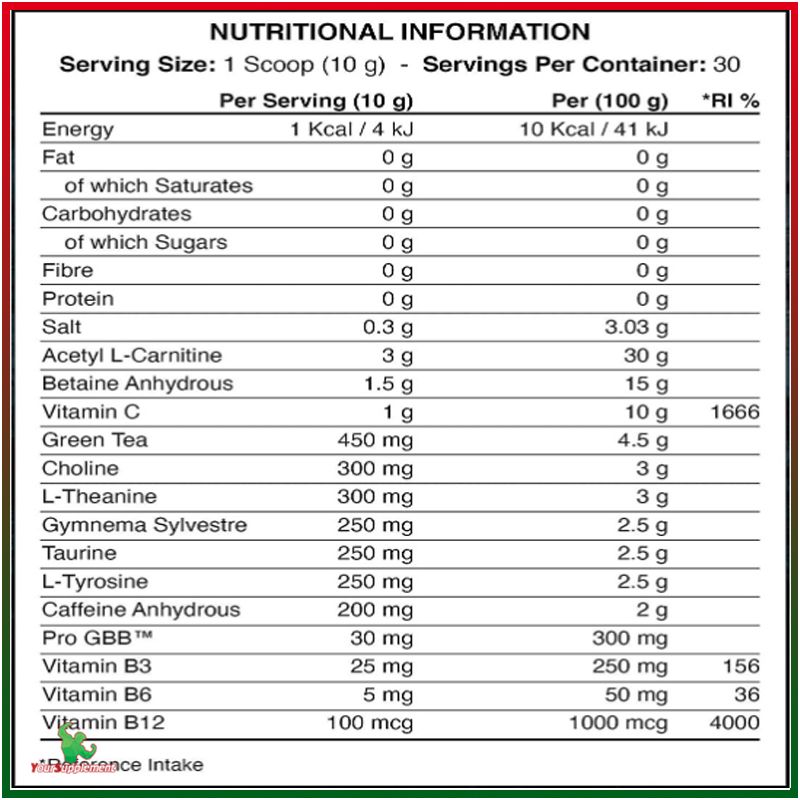 Shred X Applied Nutrition 10gr ( 1 serving )