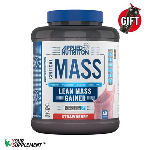 Sữa Tăng Cân PROFESSIONAL CRITICAL MASS Applied Nutrition 6KG