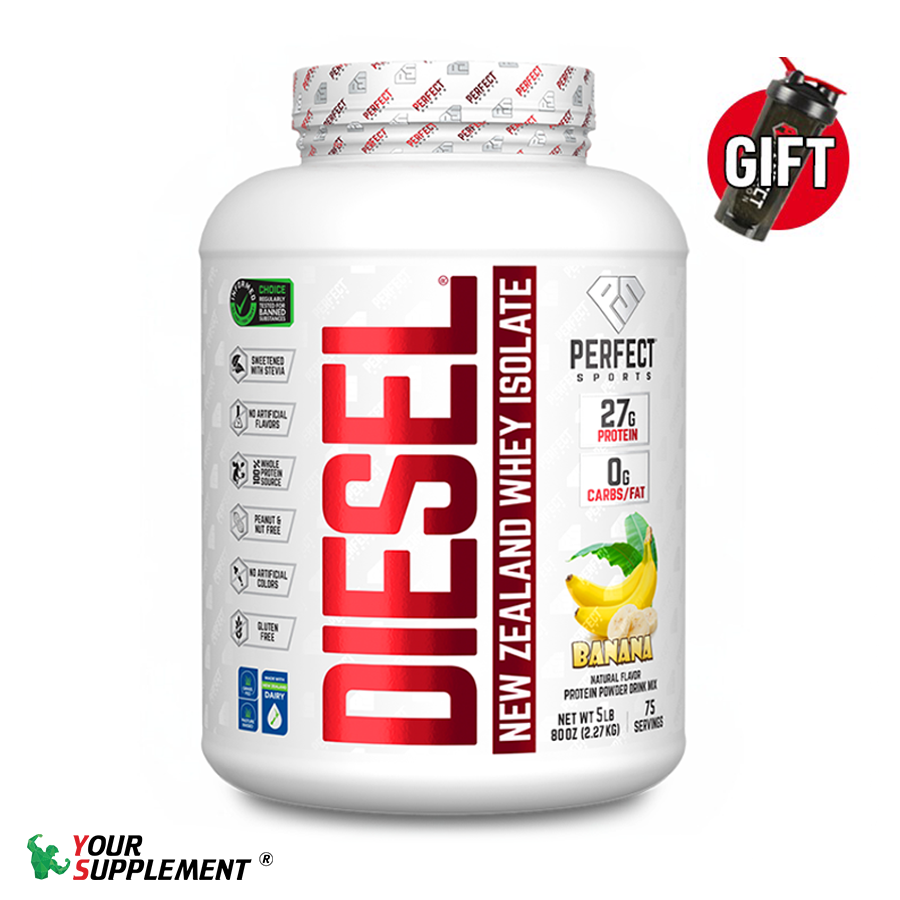 DIESEL® NewZealand Grass-fed Whey Isolate - 5 Lbs