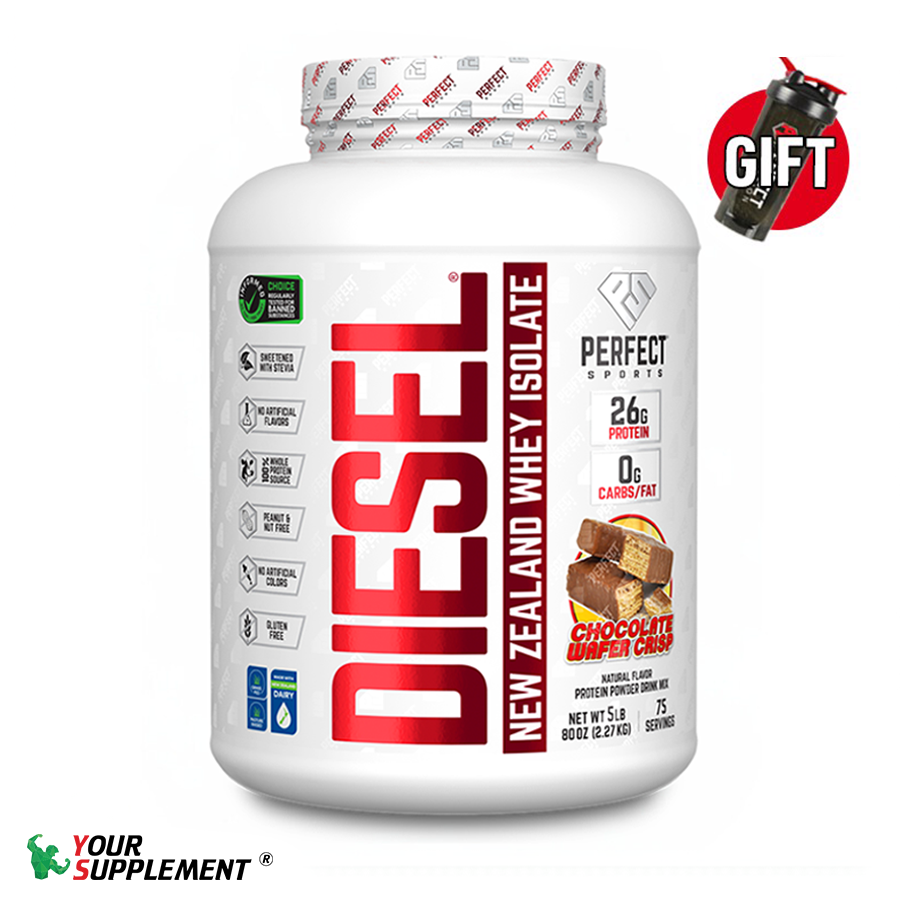 Sữa Tăng Cơ DIESEL® NewZealand Grass-fed Whey Isolate PERFECT Sports