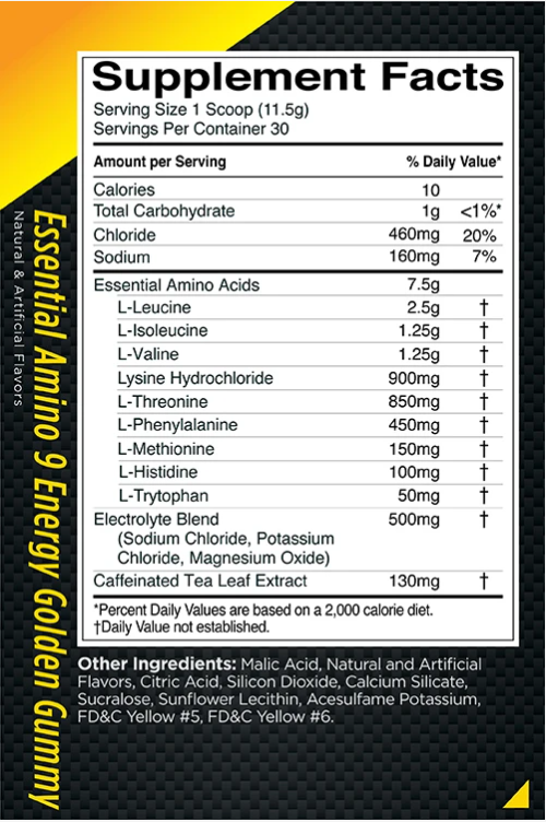 Phục Hồi Và Phát Triển Cơ EAA ENERGY Rule 1 - 345GR (30 servings)