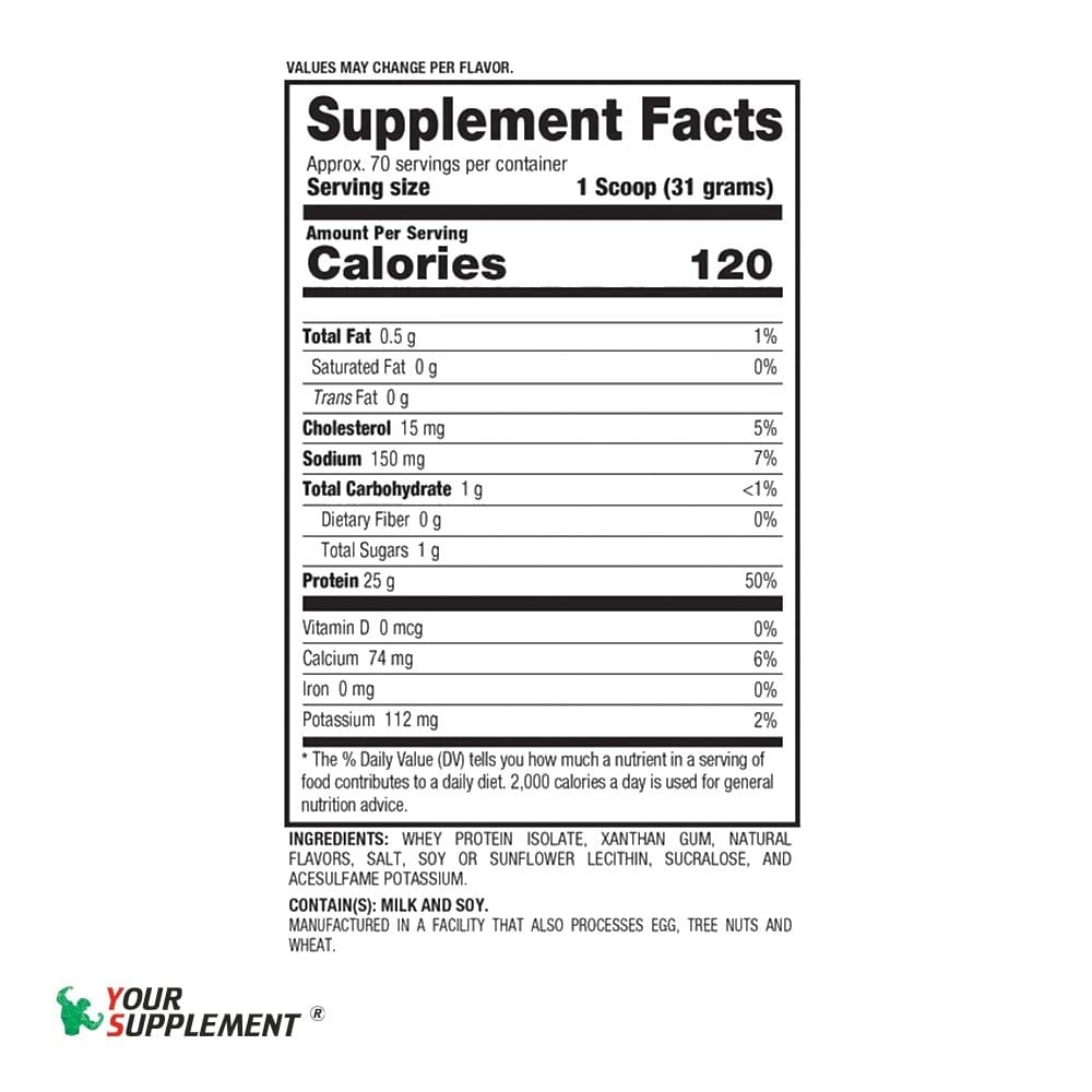 Sữa Tăng Cơ ISO HD Bpi Sport 2,2KG (69 servings)