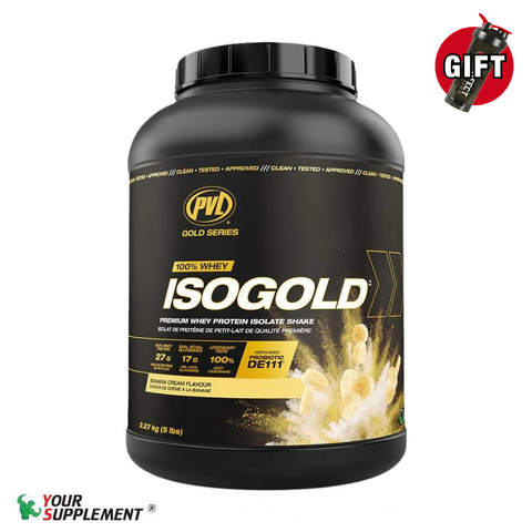 Sữa Tăng Cơ ISO GOLD PVL 908gr (28 servings)