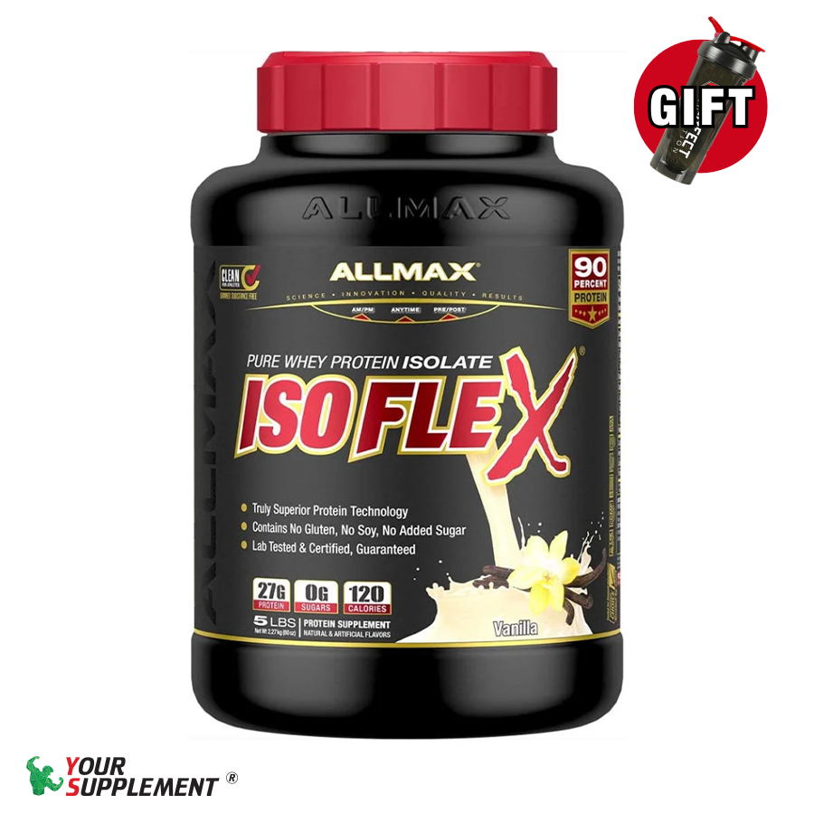 ISOFLEX: WHEY PROTEIN ISOLATE POWDER - 75 servings