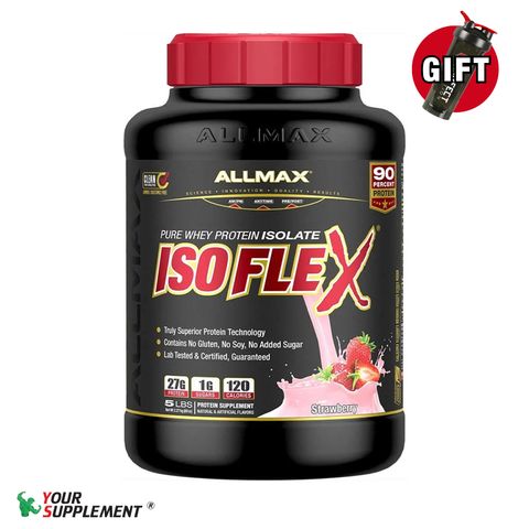 ISOFLEX: WHEY PROTEIN ISOLATE POWDER - 30 Servings