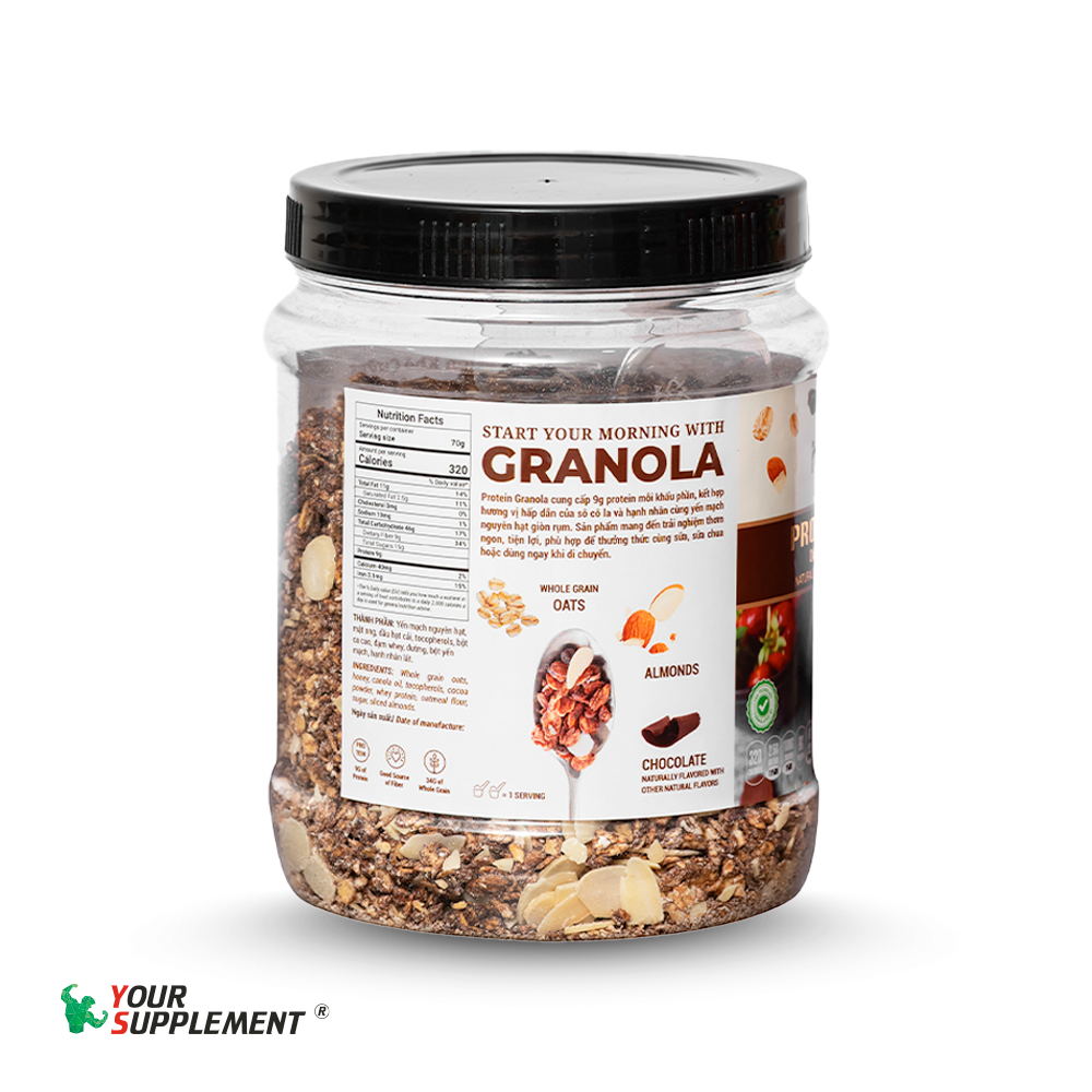 Yến Mạch Ăn Liền Granola Innovation Daily Oats - 500gr