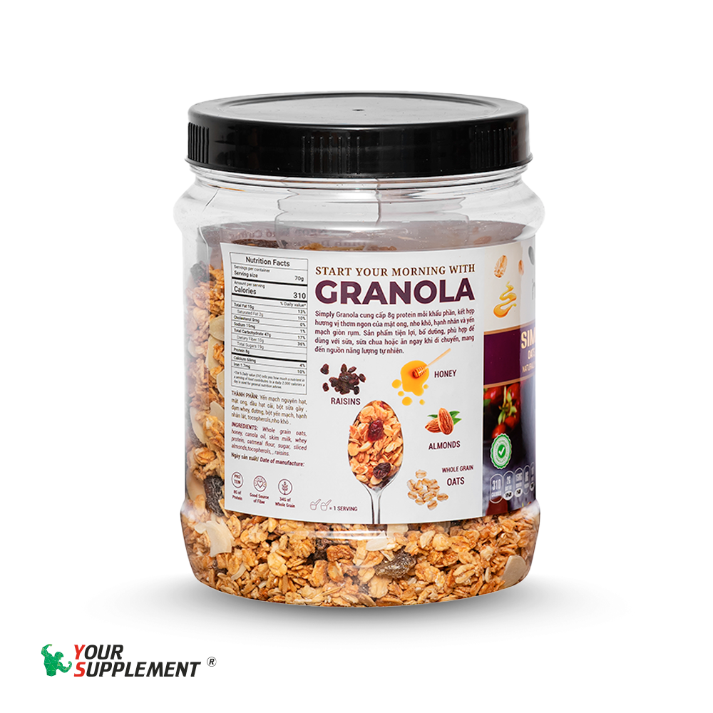 Yến Mạch Ăn Liền Granola Innovation Daily Oats - 500gr