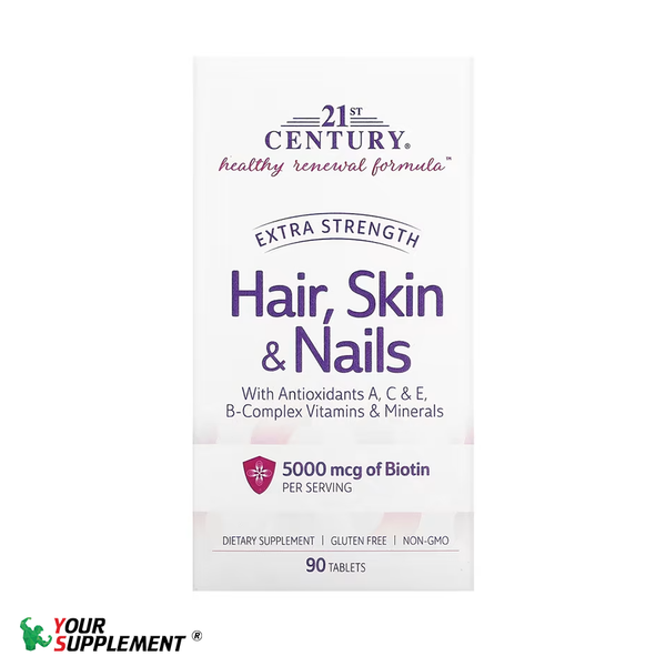 21st Century, Hair, Skin & Nails, Advanced Formula, 50 Tablets