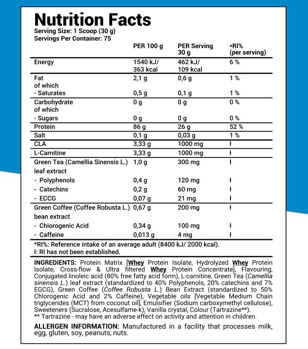 SUPERIOR 14 - ISO DEFINITION - 75 SERVINGS