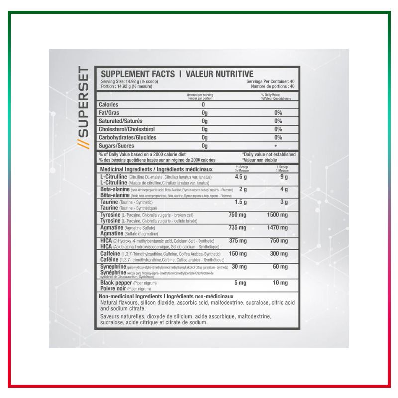 SUPERSET Beyond Yourself 596.8g ( 40 servings )