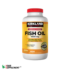 Omega 3 Kirdland Fish Oil - 400 softgels