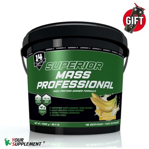 Sữa Tăng Cân MASS PROFESSIONAL Superior 14 - 1KG (6 servings)