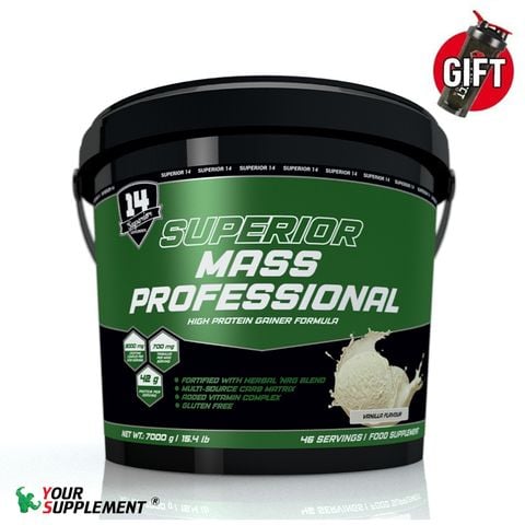 Sữa Tăng Cân MASS PROFESSIONAL Superior 14 - 1KG (6 servings)