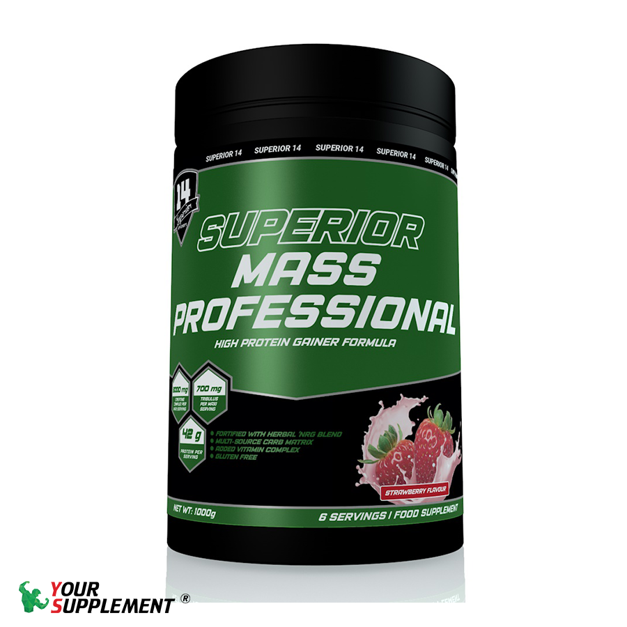Sữa Tăng Cân MASS PROFESSIONAL Superior 14 - 1KG (6 servings)