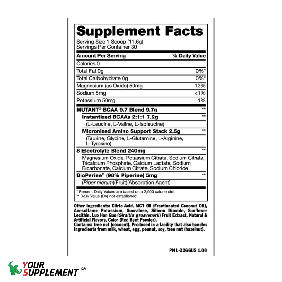 Mutant BCAA 9.7 ( 30 serving )