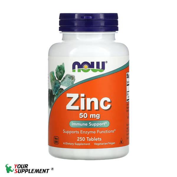 Bổ Sung KẼM ZINC 50mg NOW - 250 viên