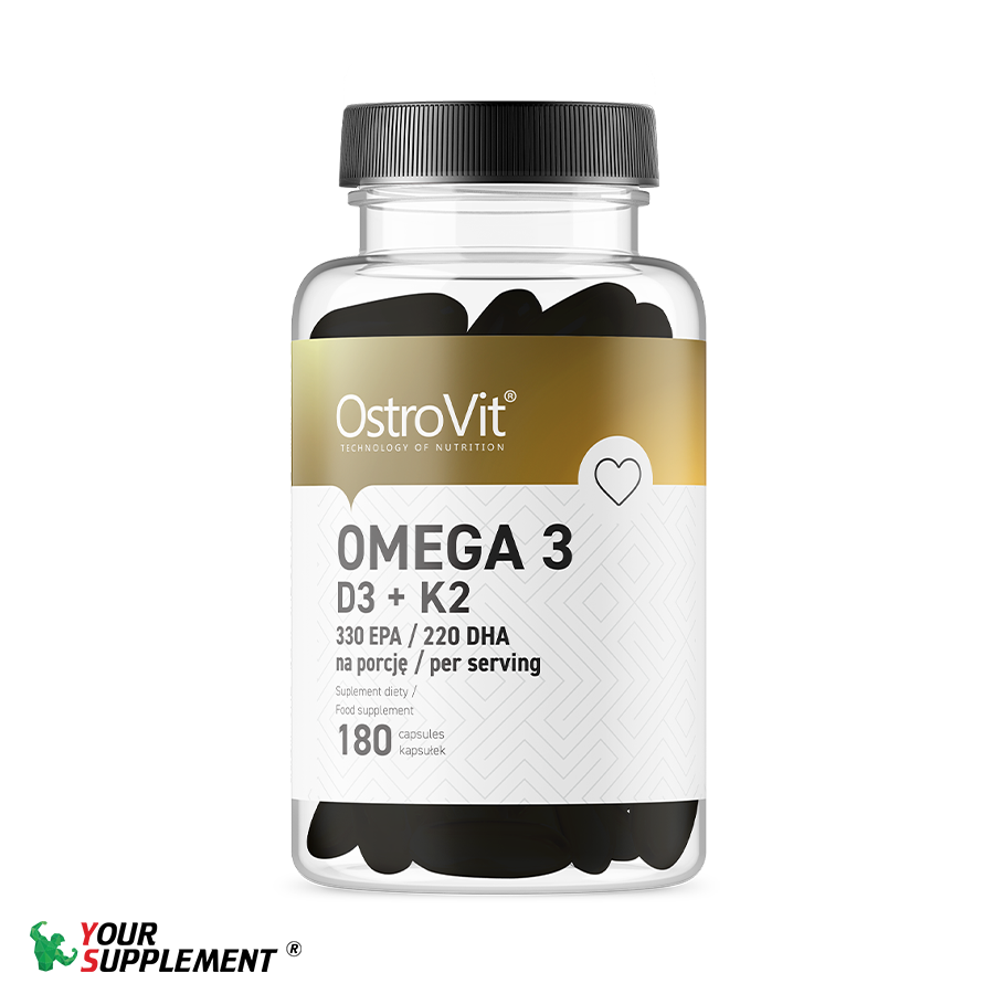 Viên Bổ sung Omega 3 & Vitamin D3 K2 Ostrovit