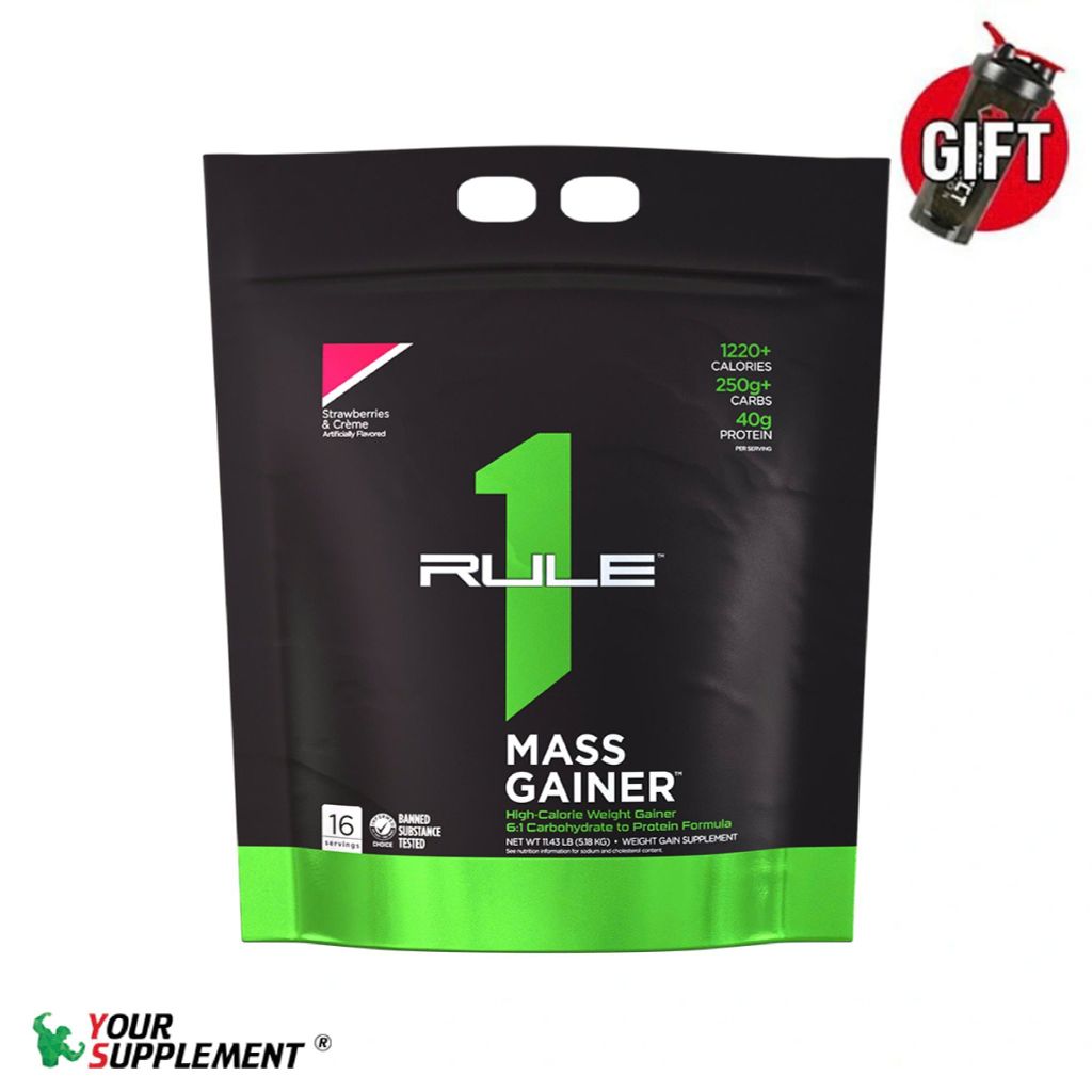 Sữa Tăng Cân MASS GAINER Rule 1 - 5.17KG (16 servings)