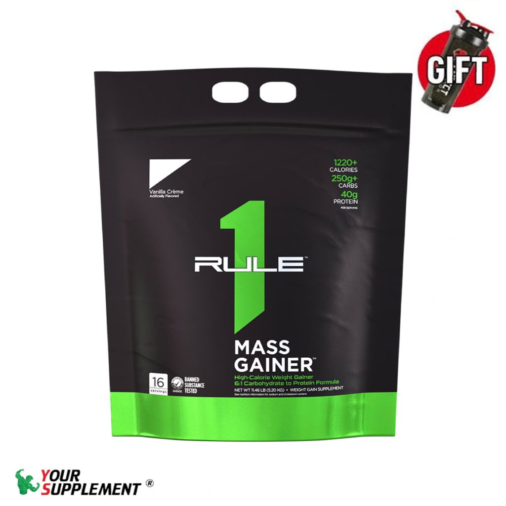 Sữa Tăng Cân MASS GAINER Rule 1 - 5.17KG (16 servings)