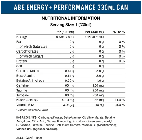 ABE - Liquid PreWorkout