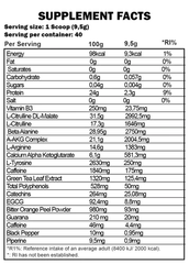 SUPERIOR 14 PRE-WORTOUT - HYPER RUSH - 40 SERVINGS