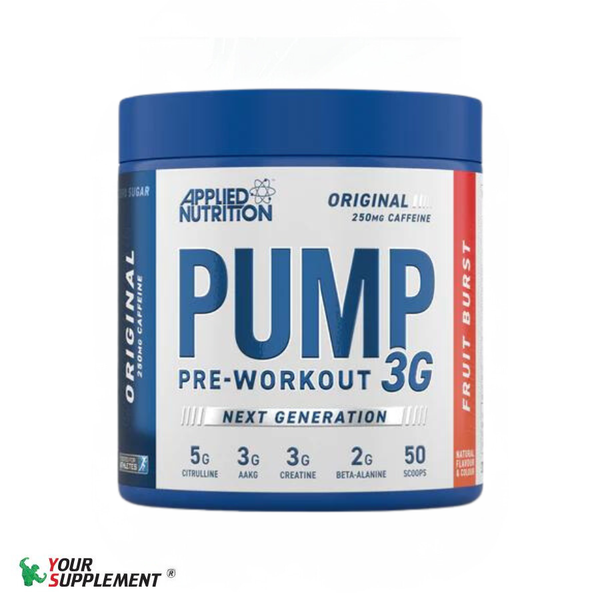 PUMP 3G PRE-WORKOUT 375G (WITH CAFFEINE)