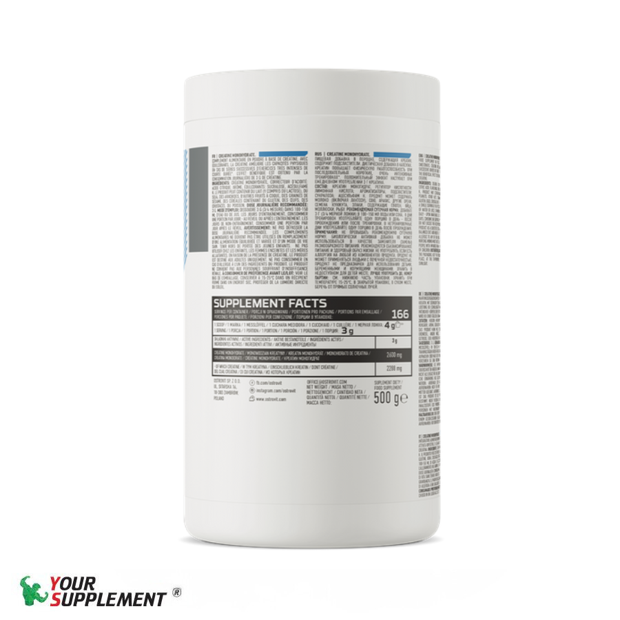 OSTROVIT CREATINE 500GR - 100 servings