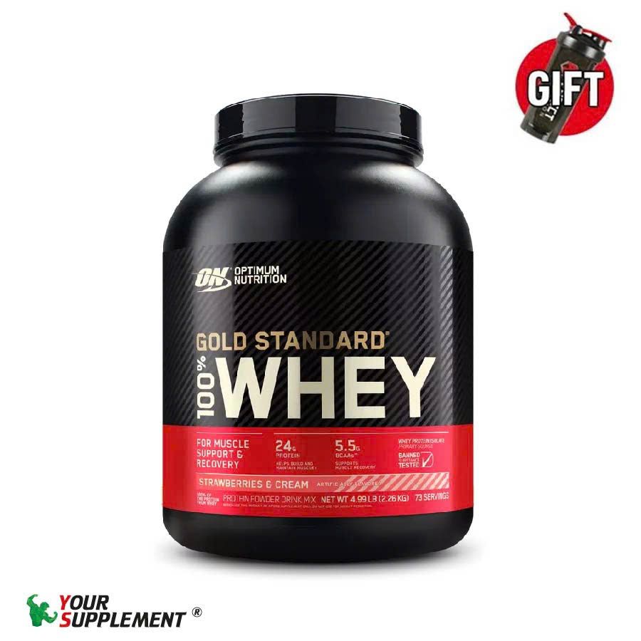 WHEY GOLD STANDARD Optimum Nutrition - 2,27KG (71 servings)