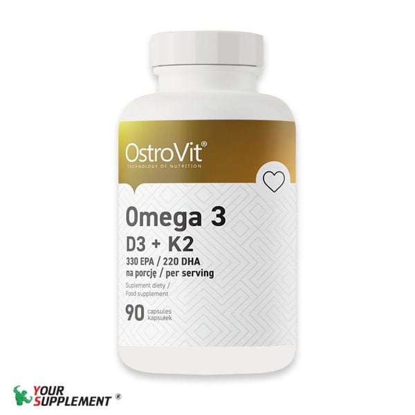 Viên Bổ sung Omega 3 & Vitamin D3 K2 Ostrovit