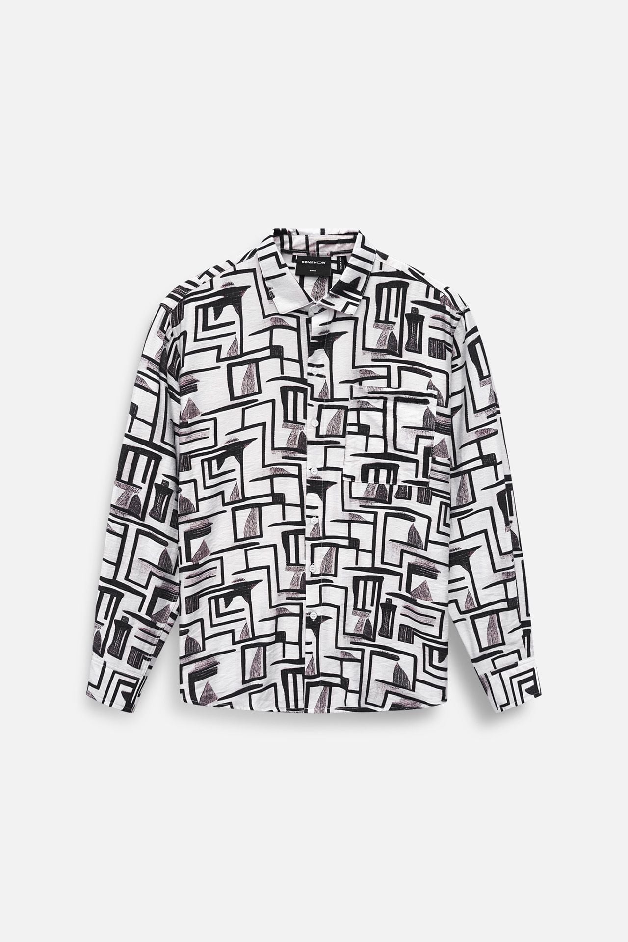 Áo Sơ Mi Art Pattern Tropical