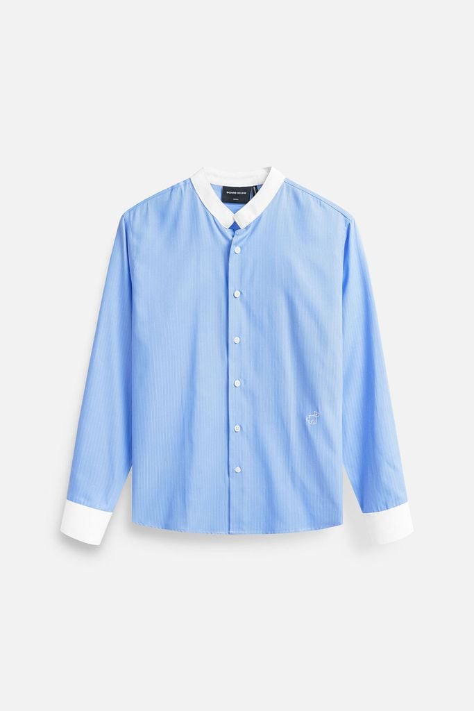  Áo Sơ Mi Collage Piece Ministripes 