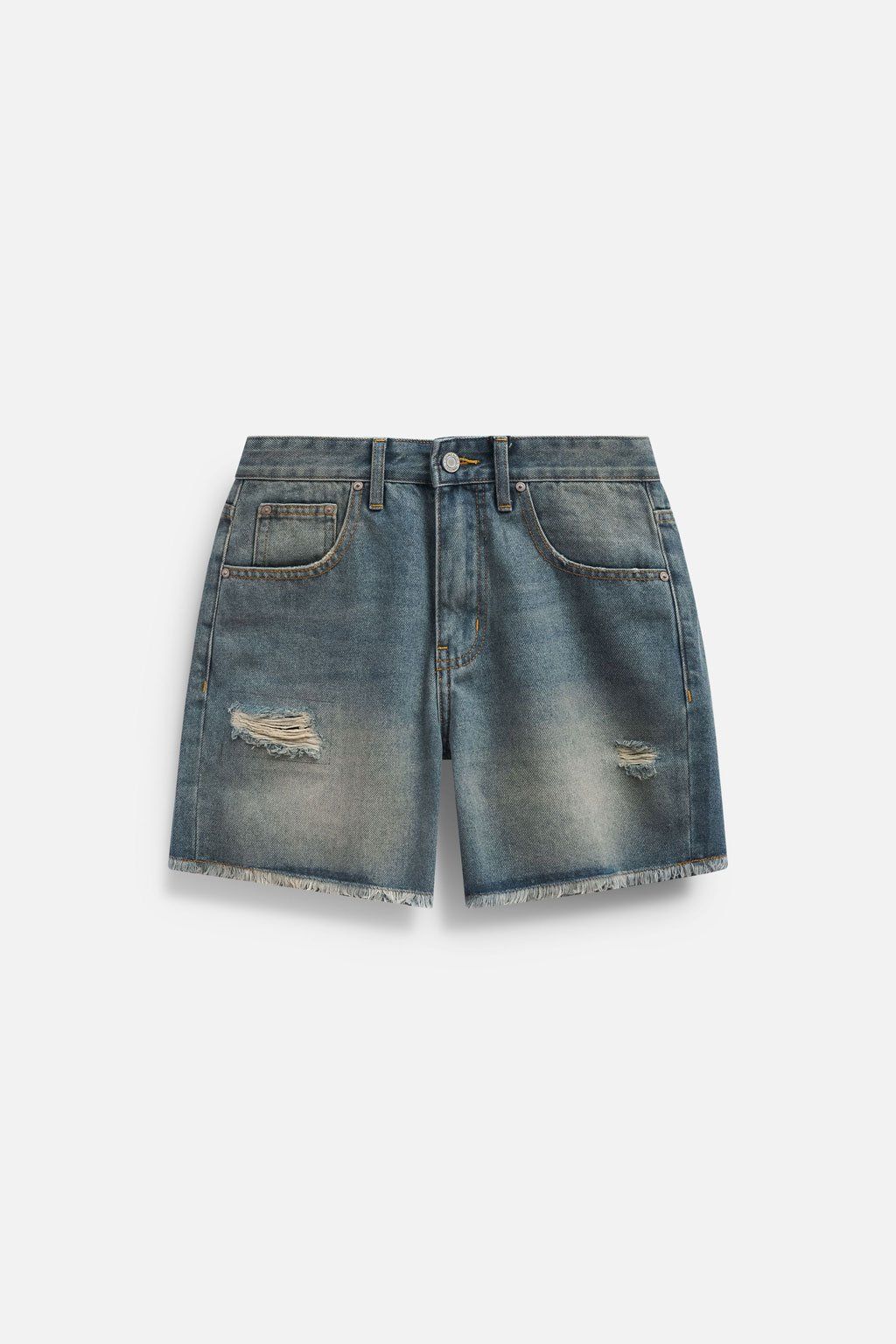 Quần Short Jean Distress Style * Én Col 25