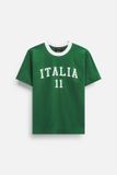 Áo Thun Italia Green 11