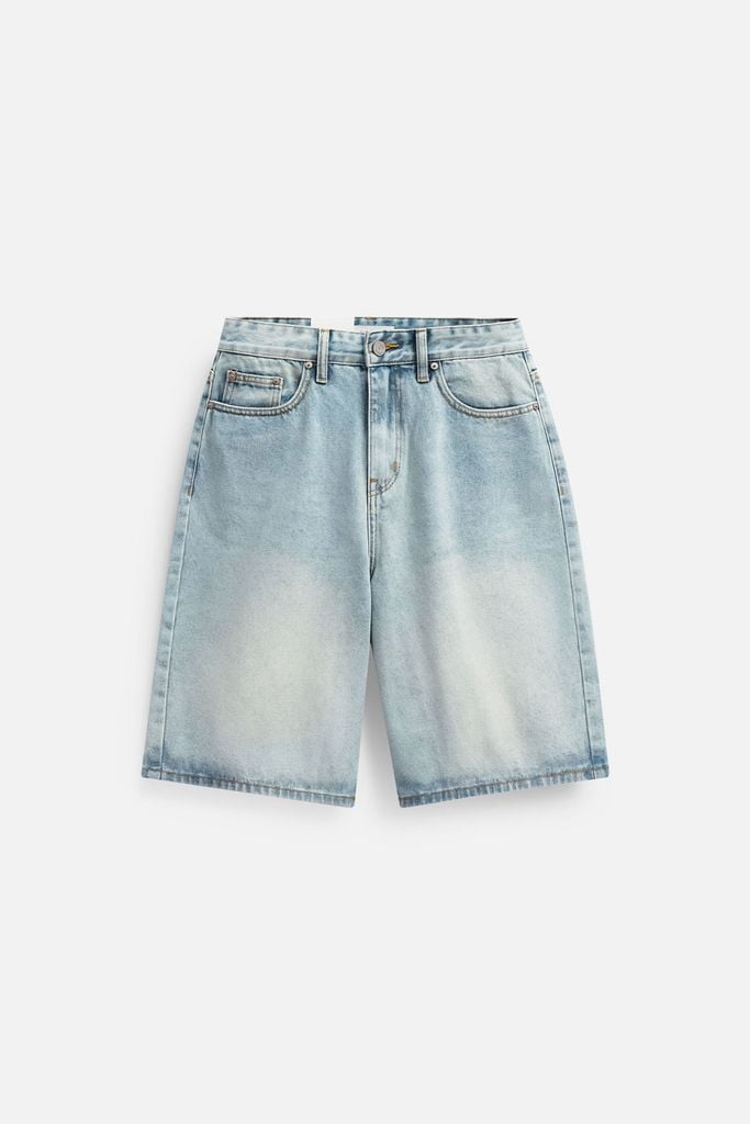  Quần Short Denim Bermuda 