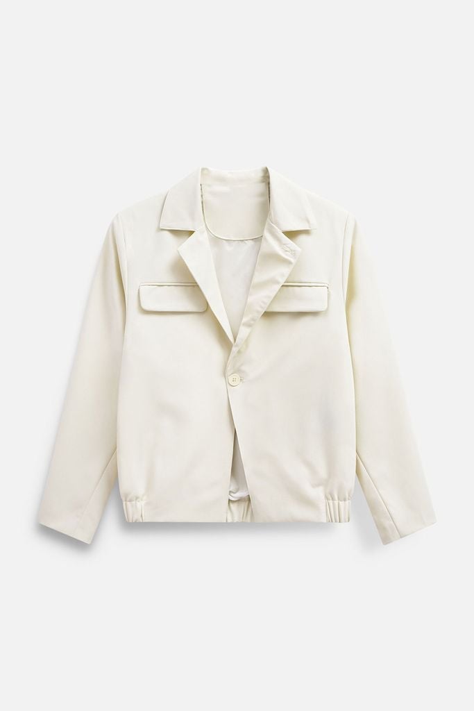  Áo Blazer Notch Lapel Gentle 