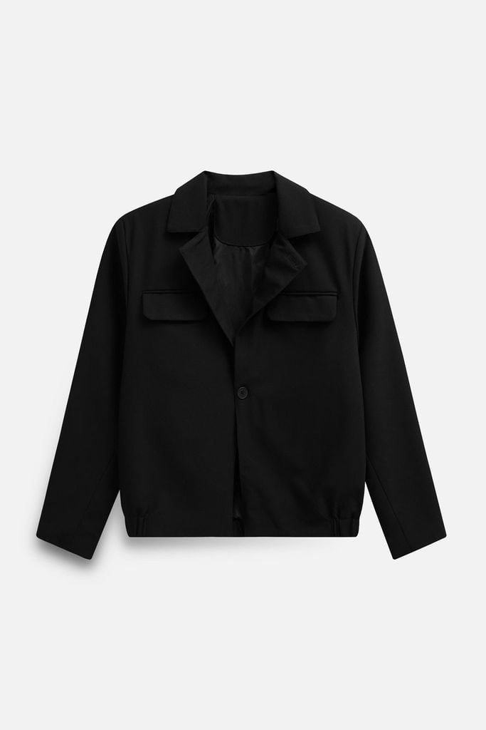  Áo Blazer Notch Lapel Gentle 