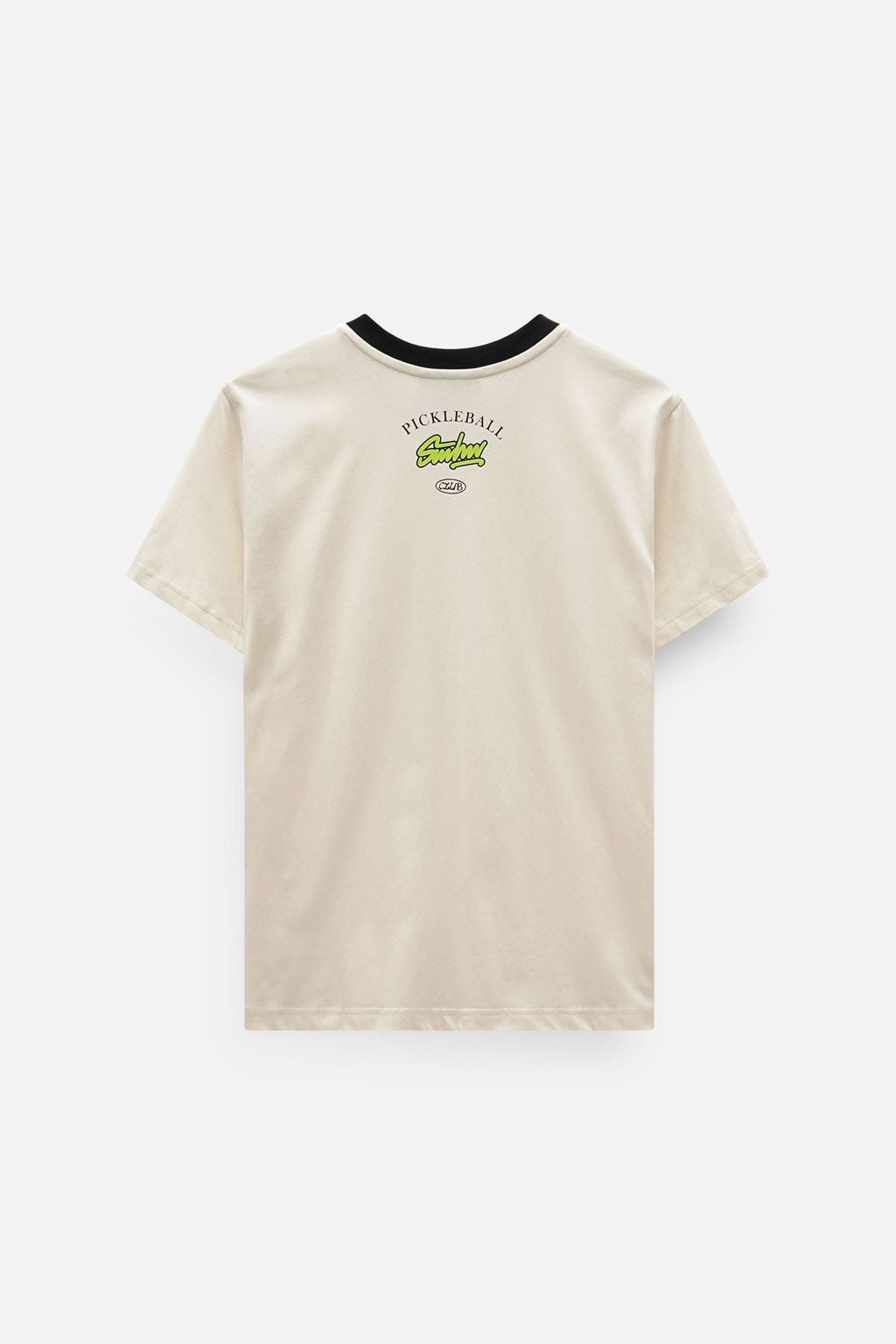 Áo Thun Pickleball Black Neck