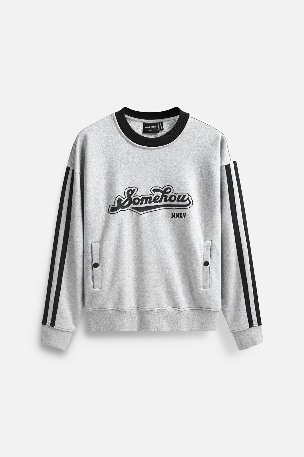 Áo Nỉ Vintage Athletic Snap