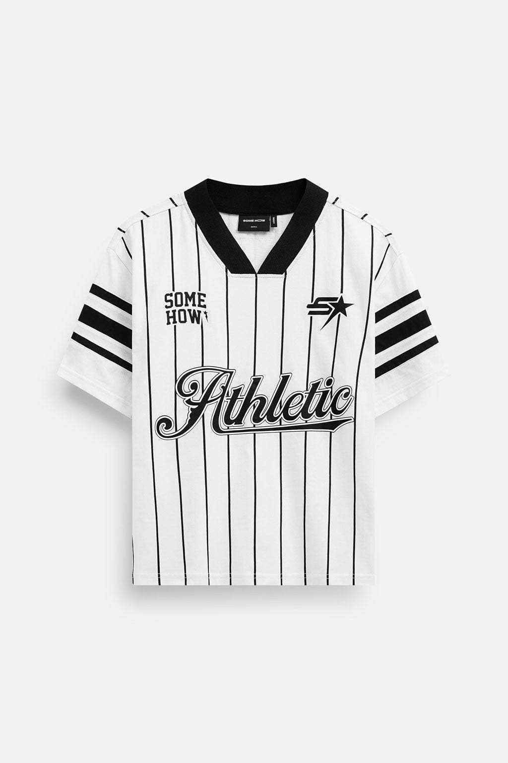 Áo Thun Boxy Athletic Stripes