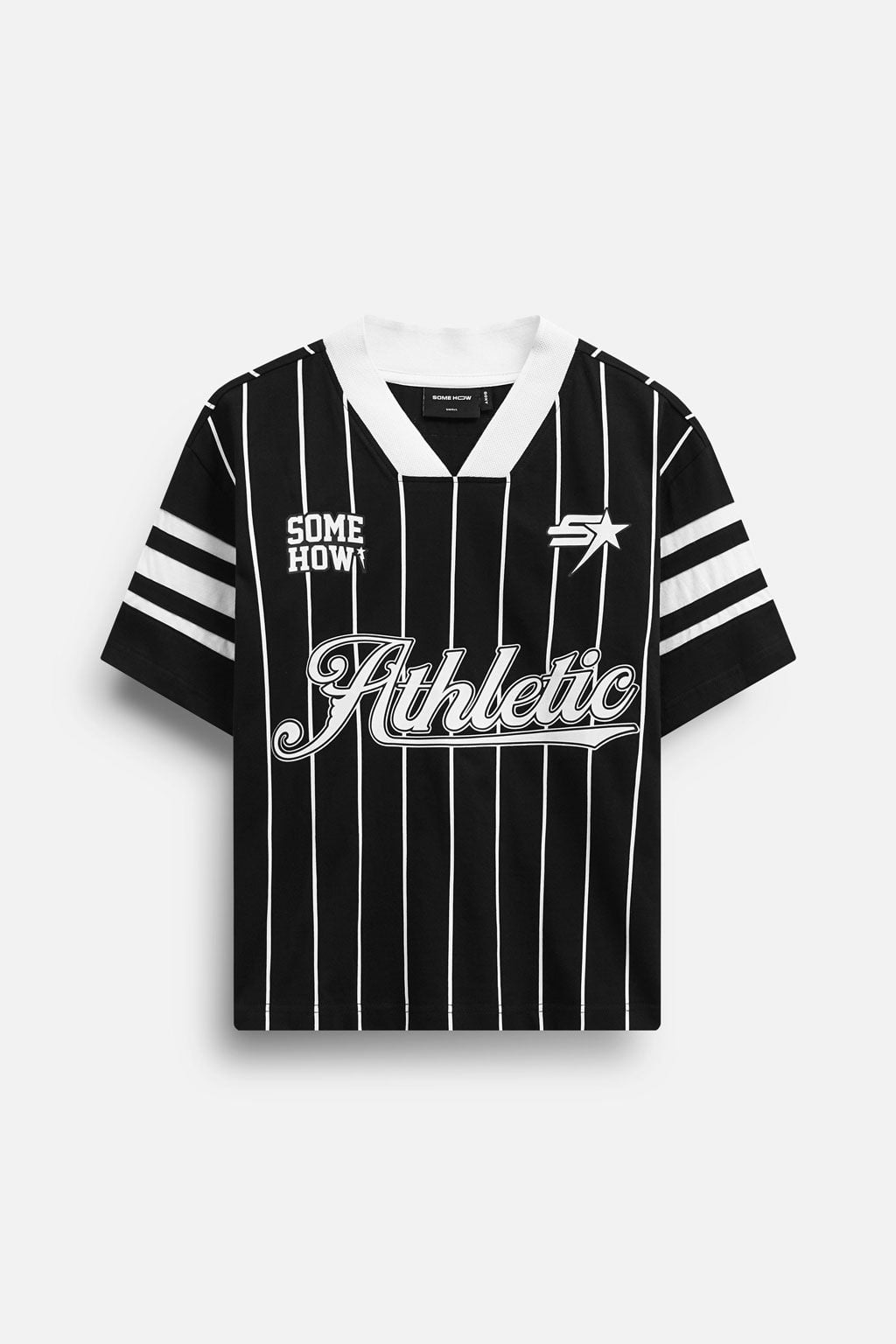 Áo Thun Boxy Athletic Stripes