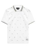 Áo Polo Miniprint White Tropical