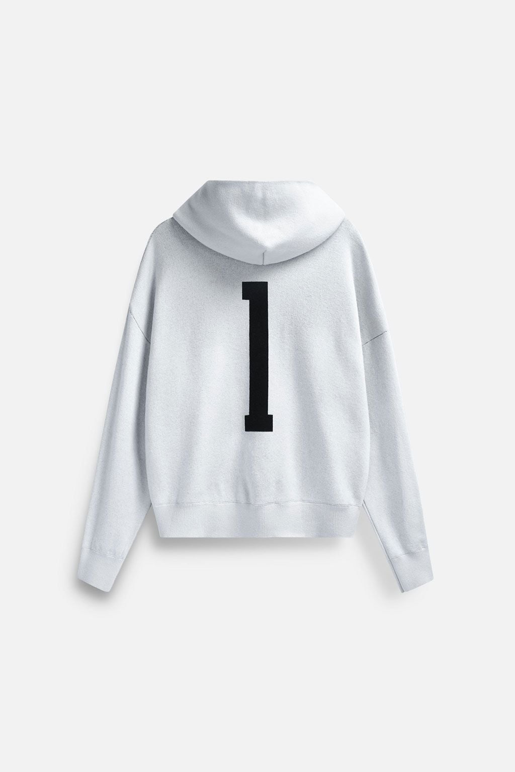 Áo Hoodie Knit Athletic Black Grey