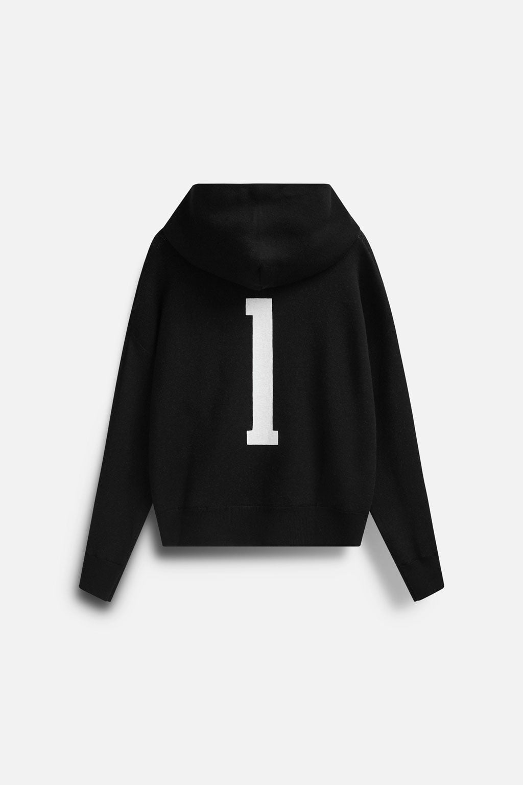 Áo Hoodie Knit Athletic Black Grey