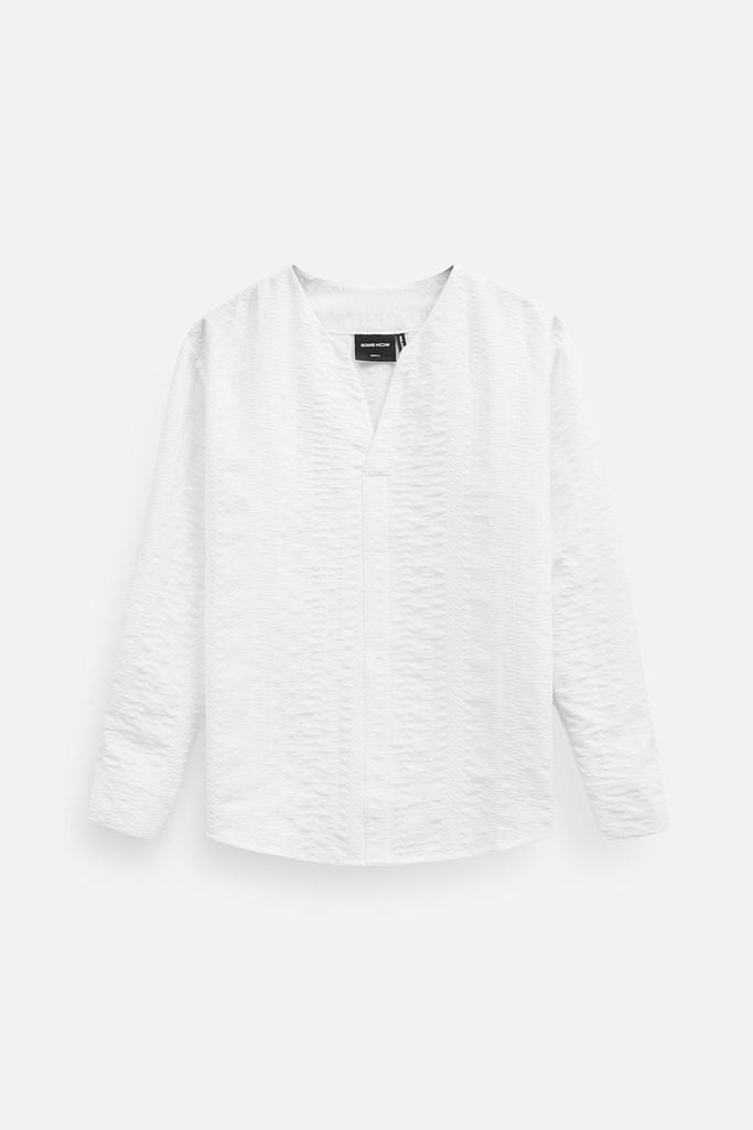  Áo Sơ Mi Notched Collar 